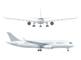 clipart airplane profile