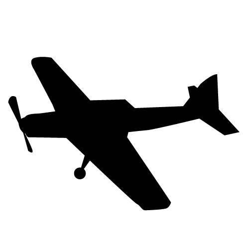 clipart airplane prop