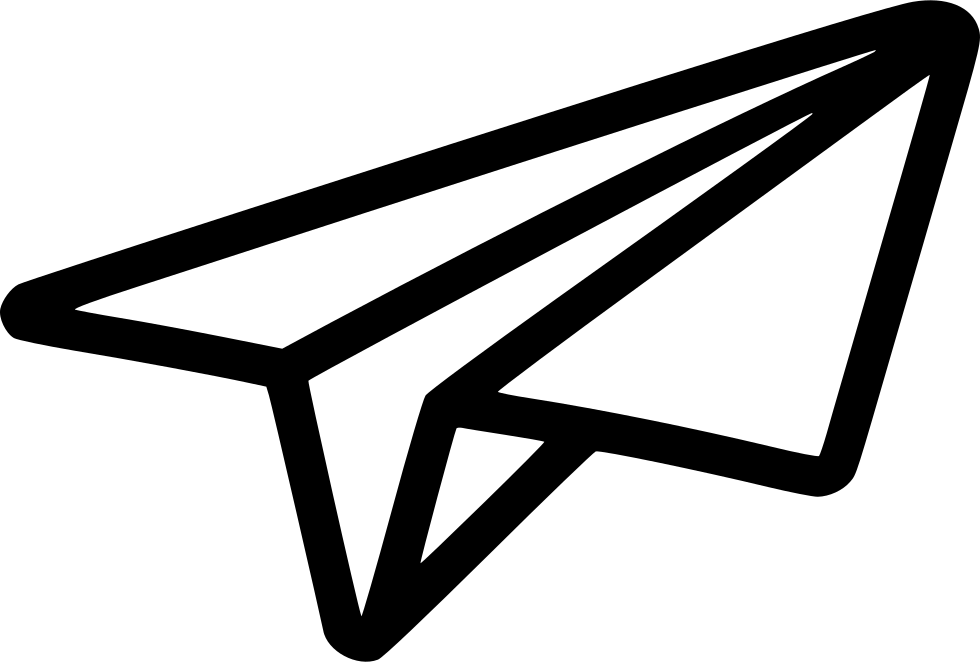 clipart airplane shape