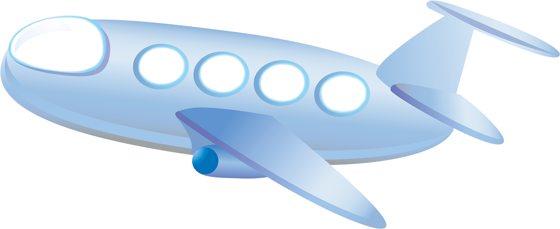 clipart cloud airplane