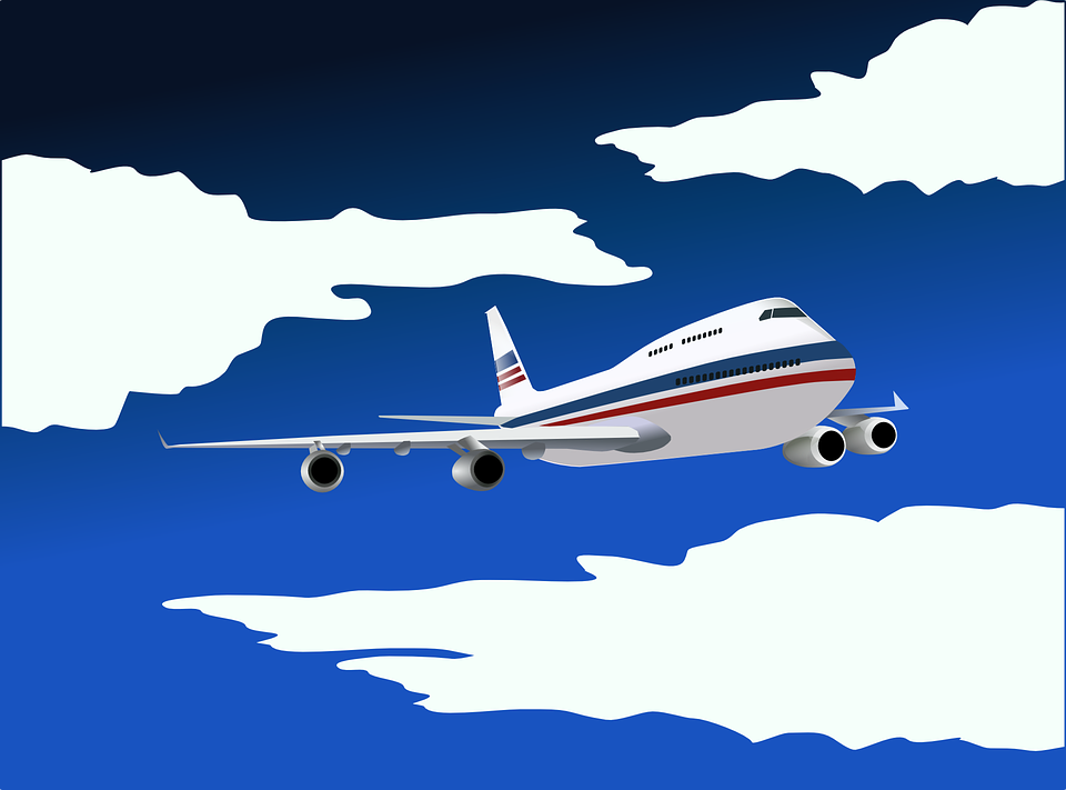 clipart plane turbulence