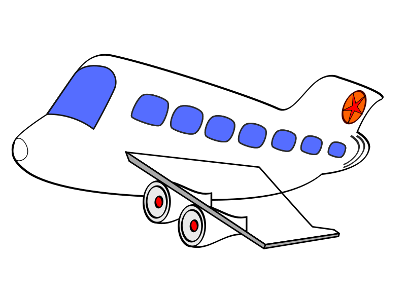 clipart plane window