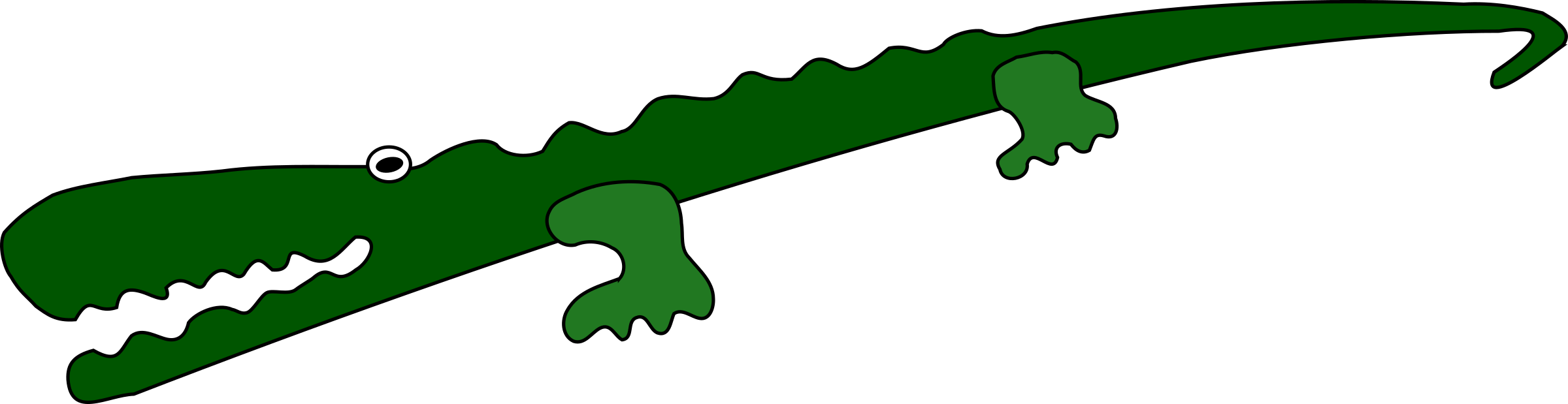 clipart mouth crocodile