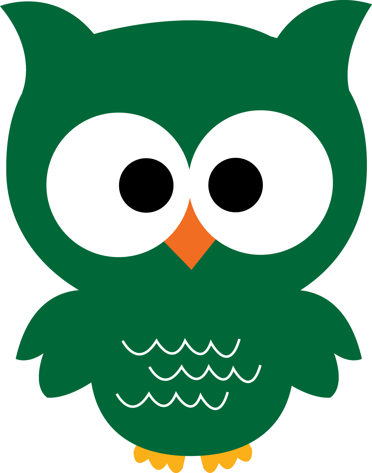 label clipart owl