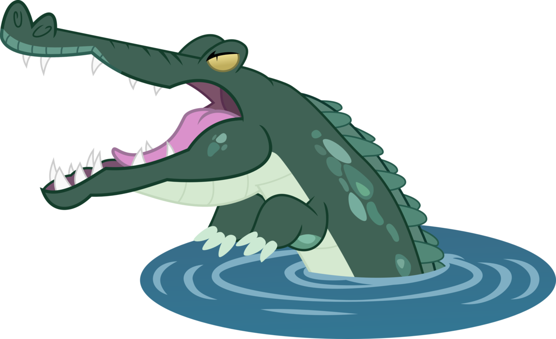 clipart alligator bite cartoon