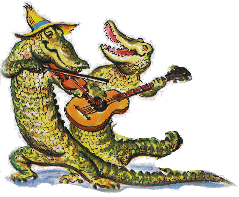 clipart alligator cooking