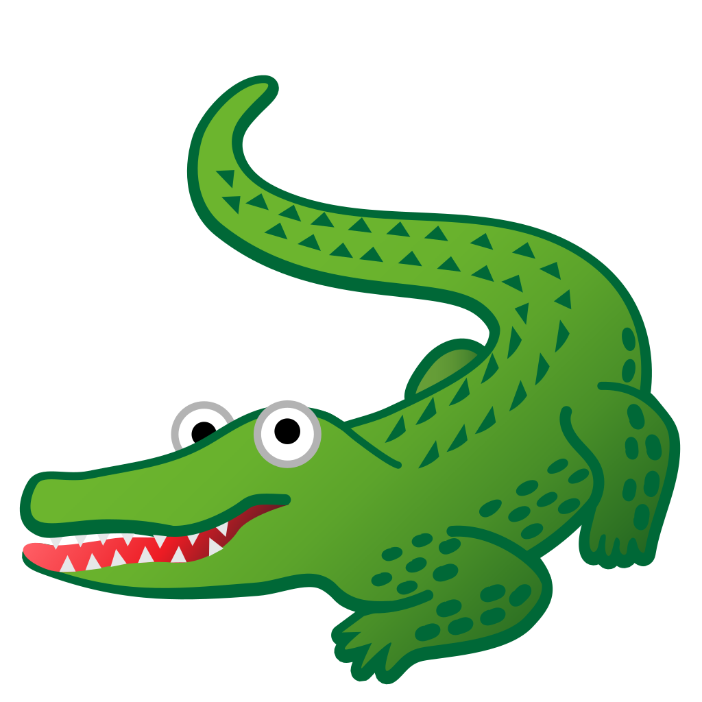 clipart alligator cool cartoon