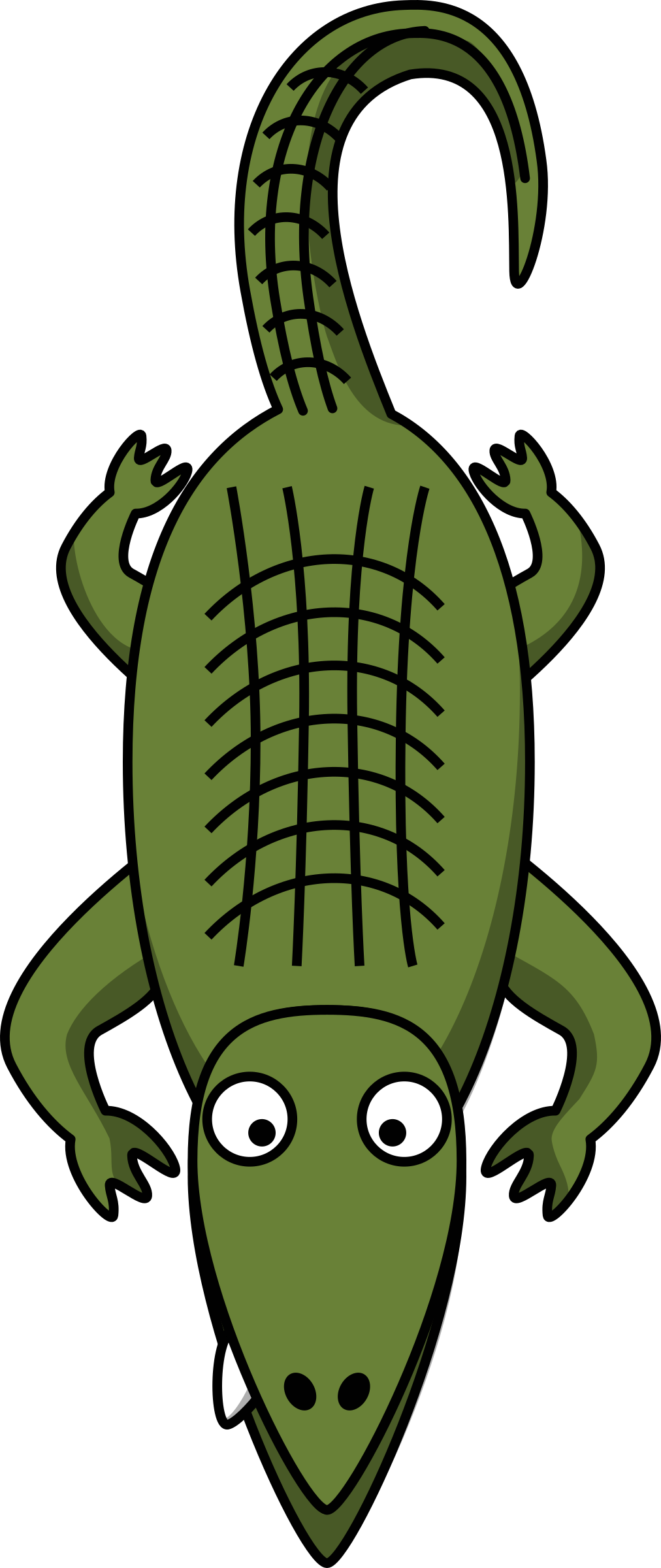 tooth clipart alligator