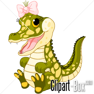 crocodile clipart female crocodile