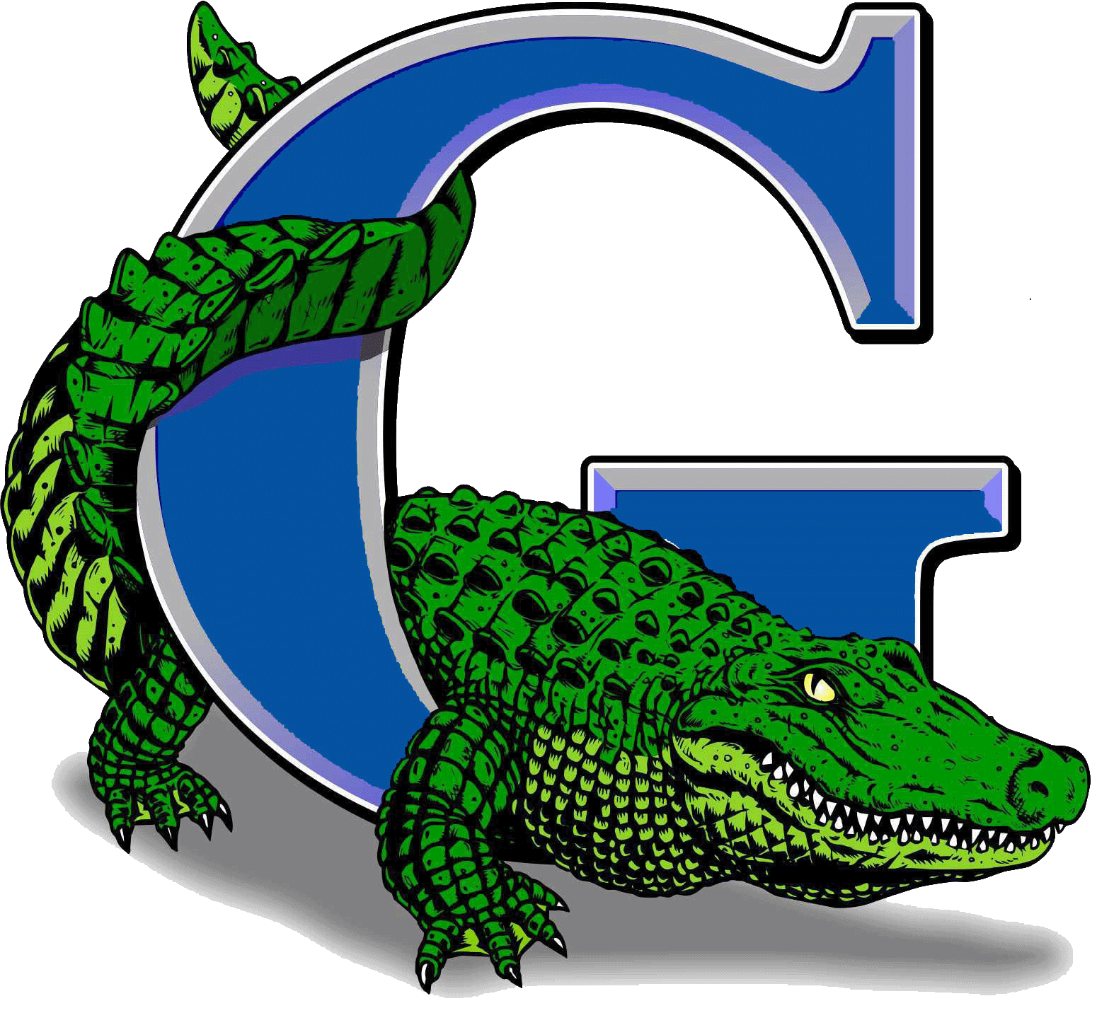 clipart alligator mascot