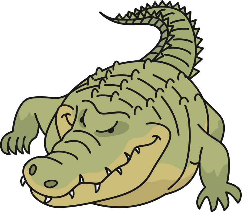 Alligator real animal