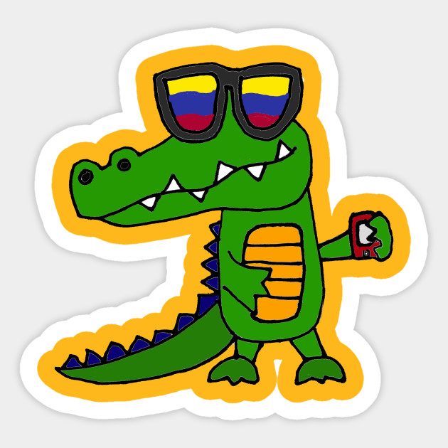 clipart alligator sunglasses