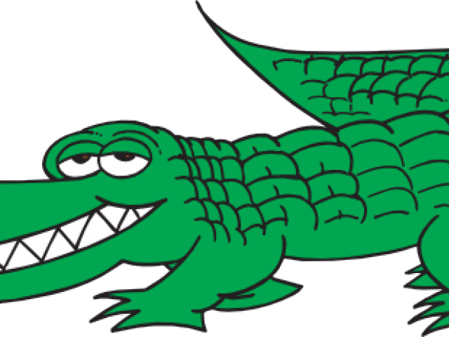 alligator clipart friendly