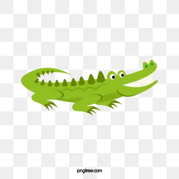 clipart alligator vector