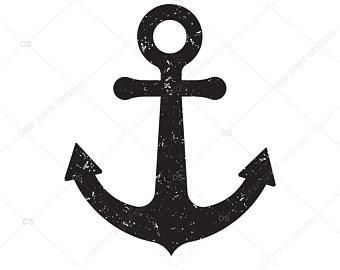 clipart anchor distressed