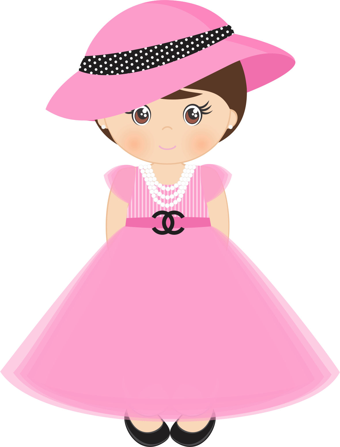 Clipart paper dolly.  girl boys and