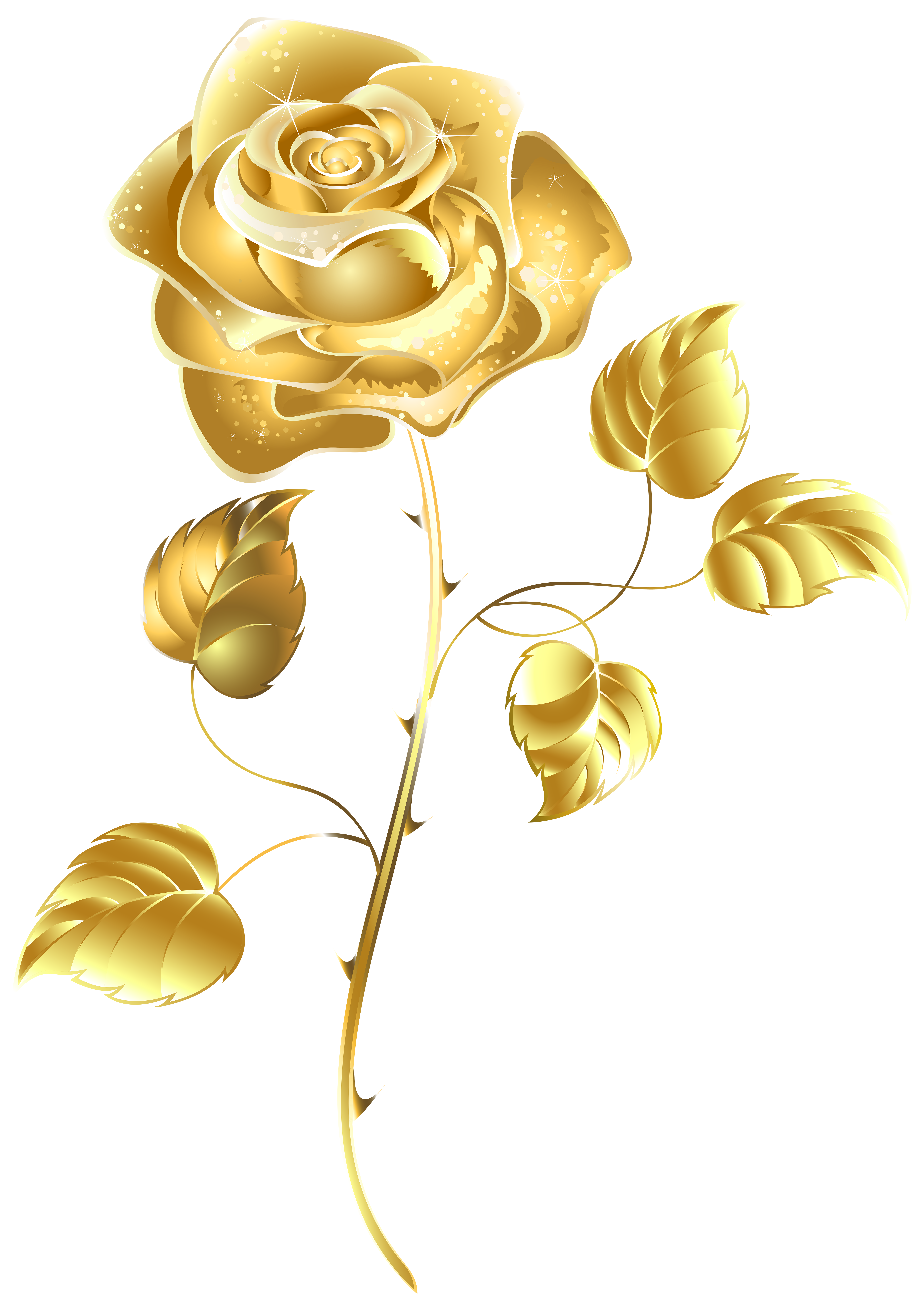 Clipart roses rose gold. Beautiful png clip art