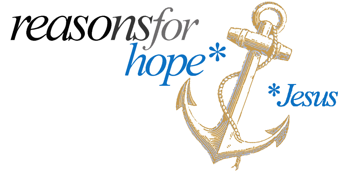 Reasons for hope. Jesus clipart word