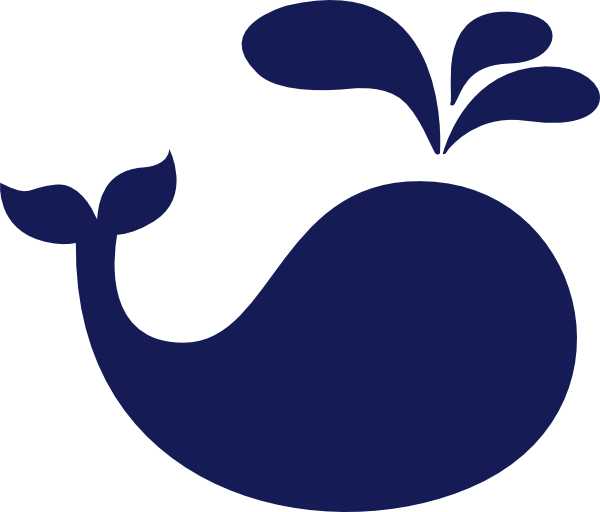 Cute whale clip art. Clipart balloon navy blue