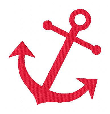 clipart anchor red