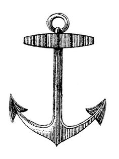 clipart anchor rustic