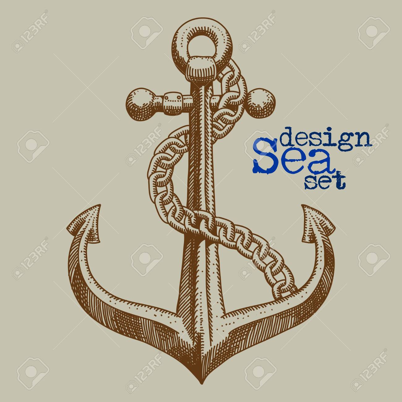 Clipart anchor sea anchor. Free drawn download clip