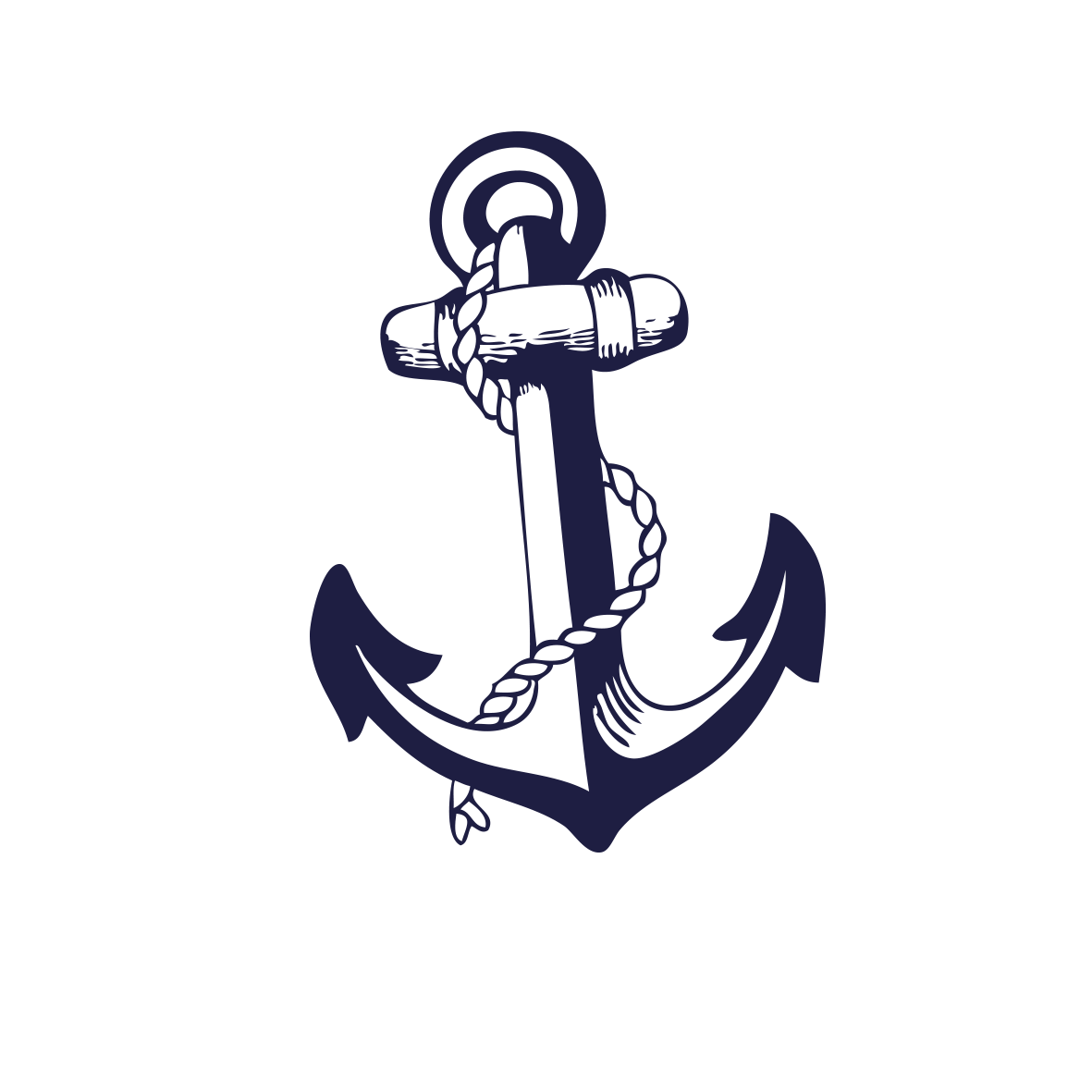 clipart anchor shaded