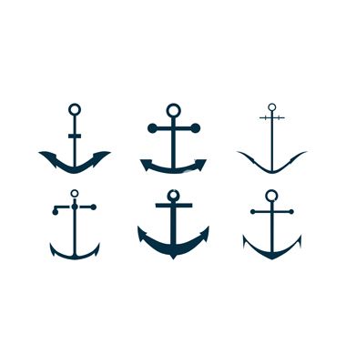 Free simple cliparts download. Clipart anchor thin