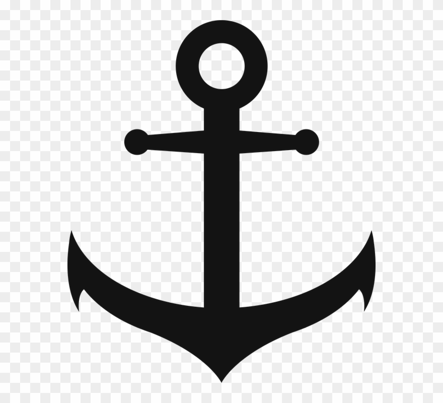 clipart anchor tilted