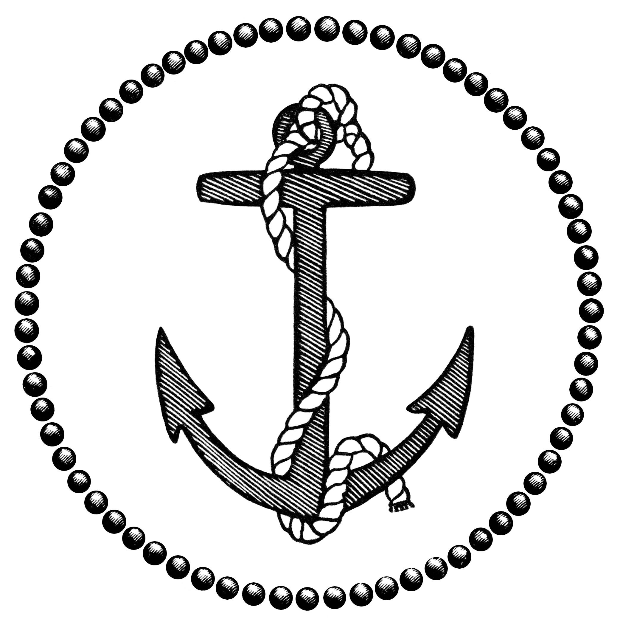 clipart anchor victorian