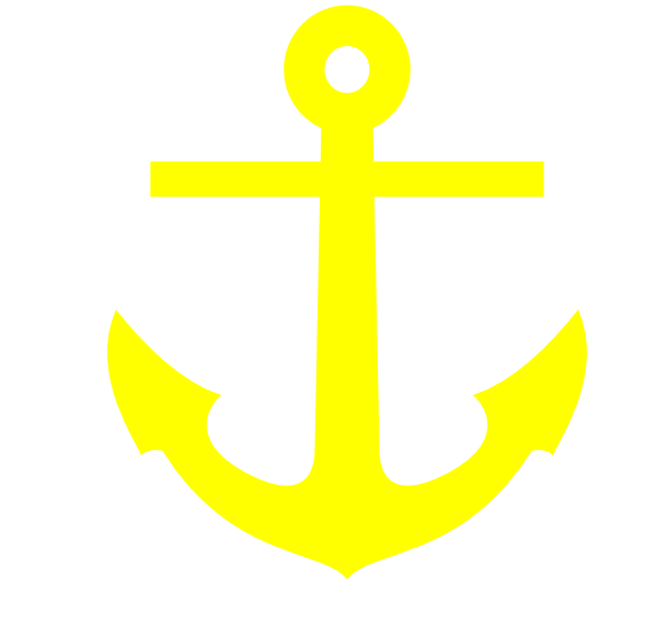 clipart anchor yellow anchor