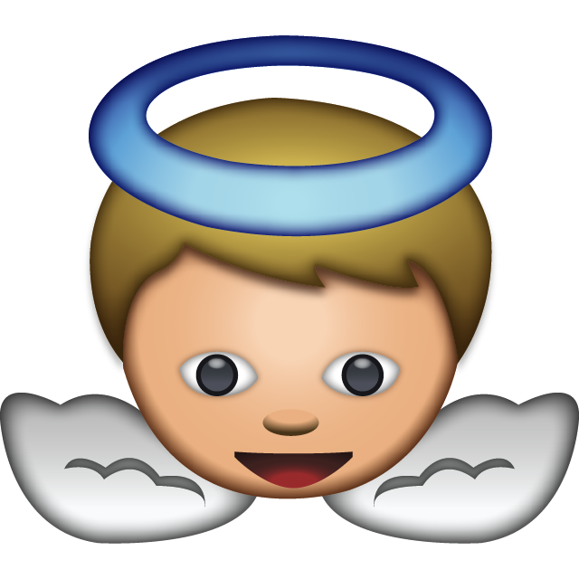 Emoji clipart angel. Download white baby island