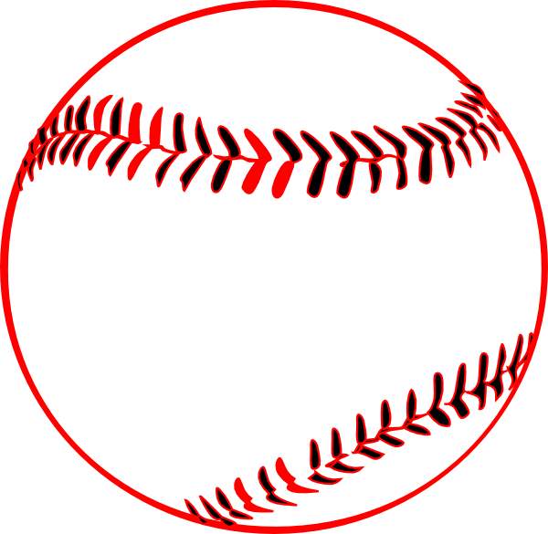 Red clip art at. Clipart angel baseball
