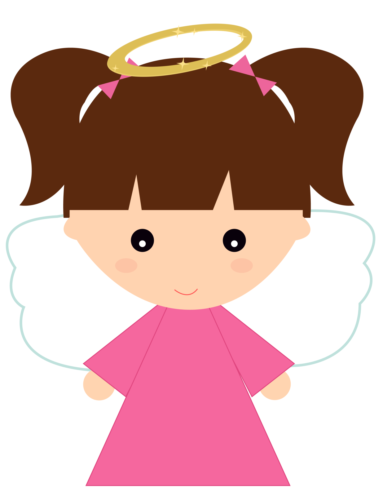 Baptism eucharist infant first. Clipart angel brown hair