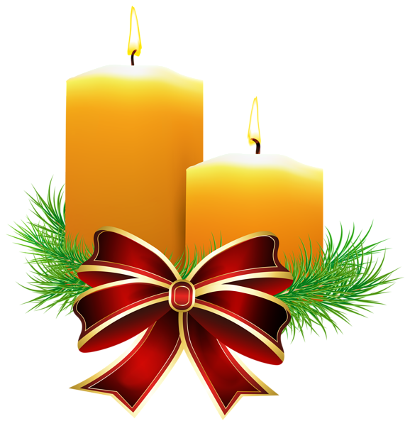 Clipart angel candle. Christmas candles transparent png