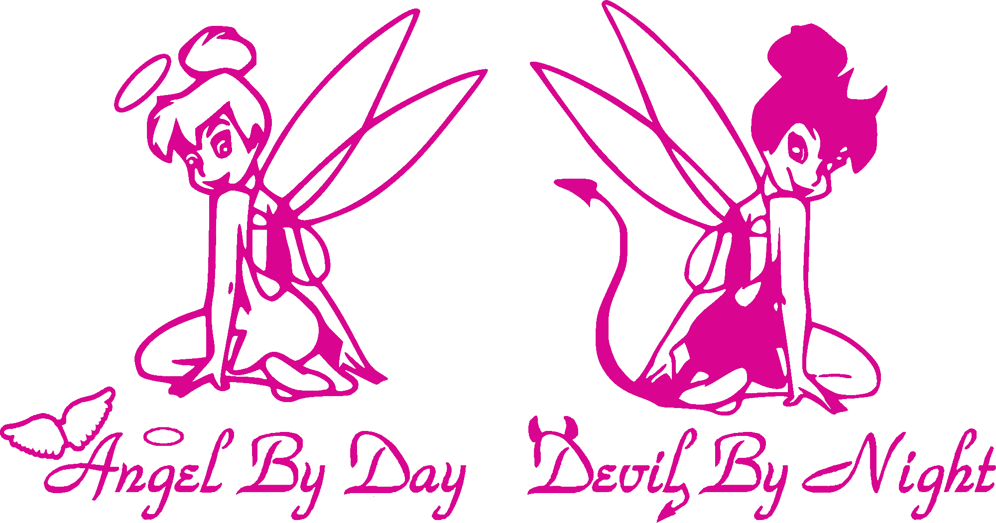 tinkerbell clipart pink