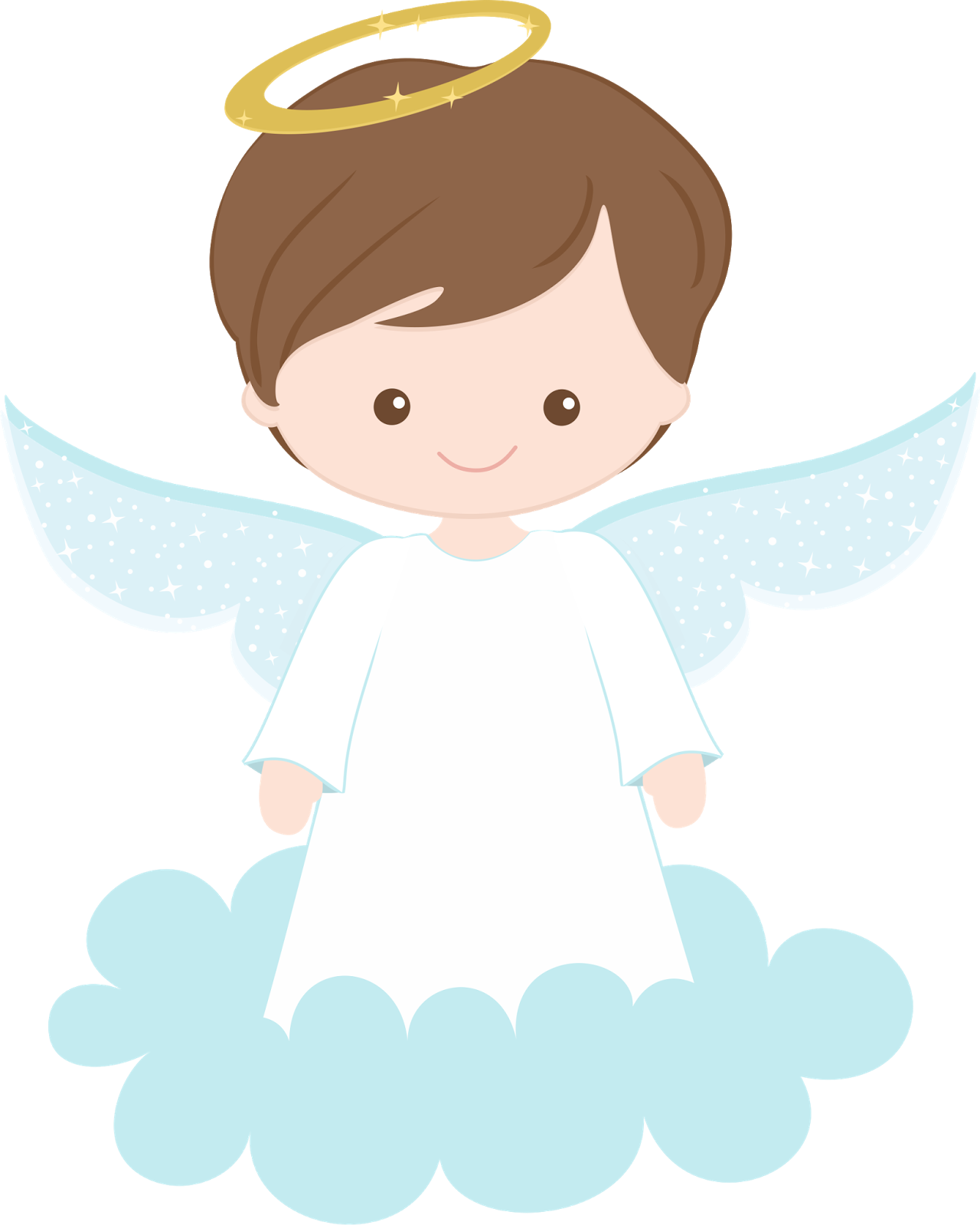 clipart angel first communion