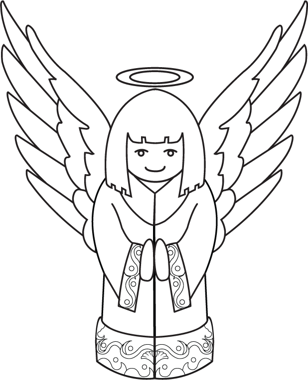 clipart angel holiday