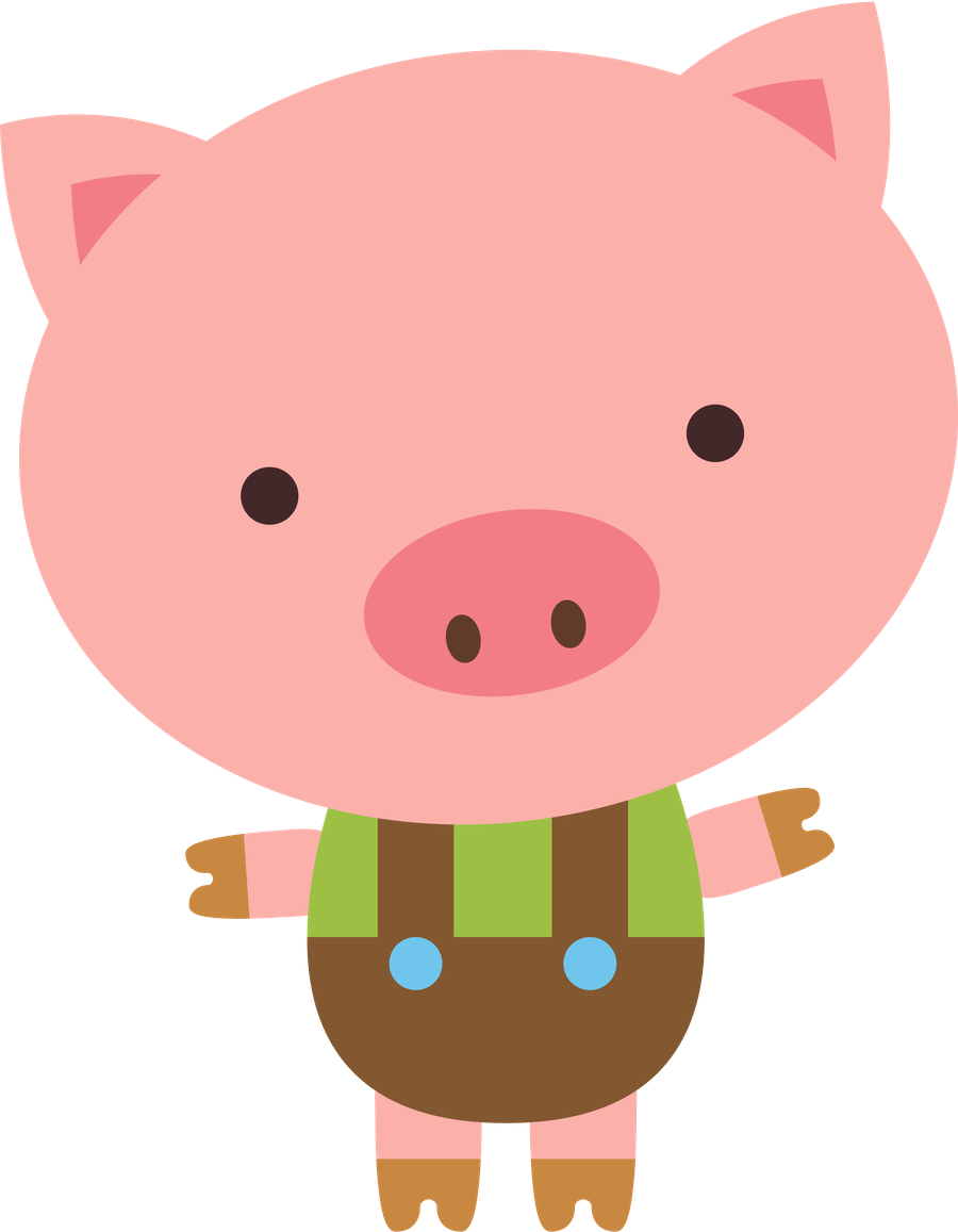 Clipart pig kid. Tr s porquinhos fliitlepigsp