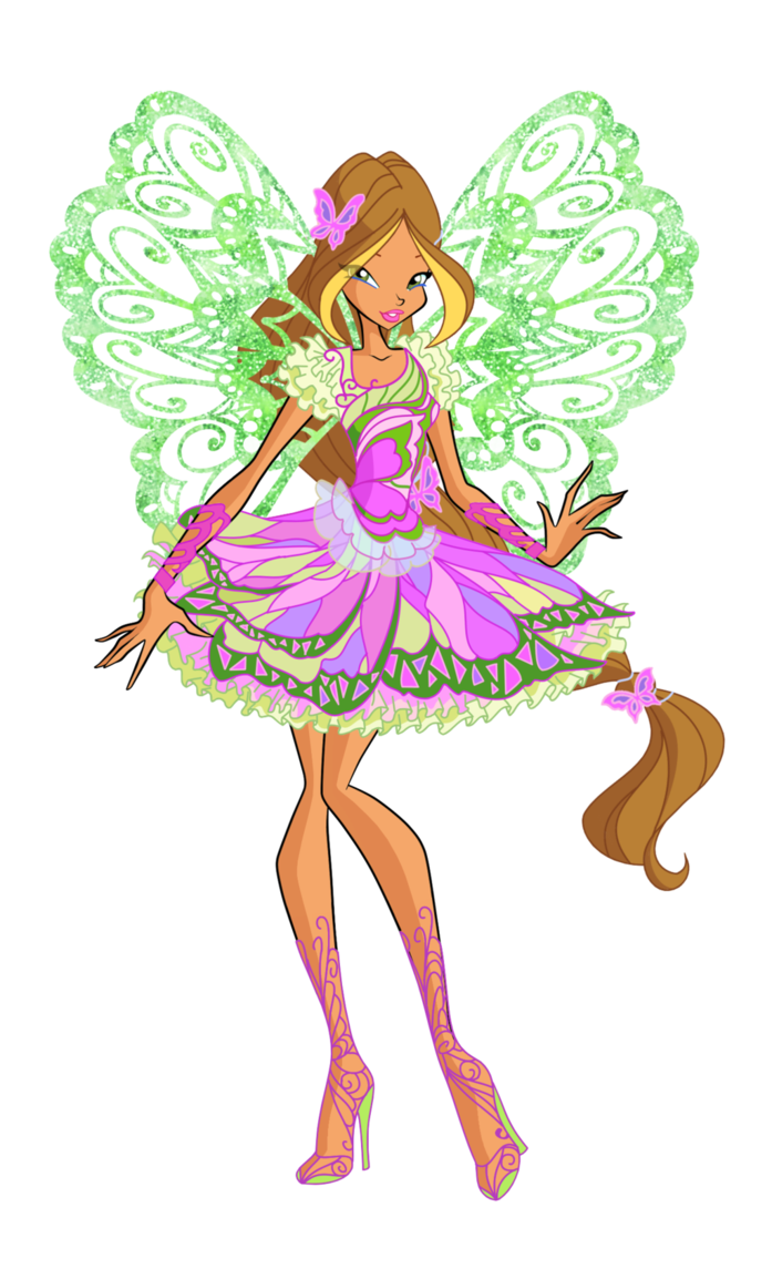clipart angel rainbow