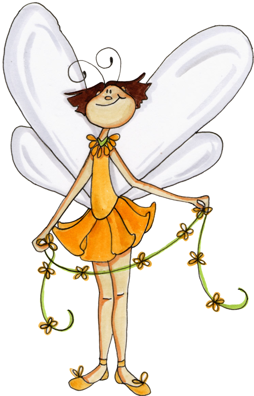 clipart angel silly