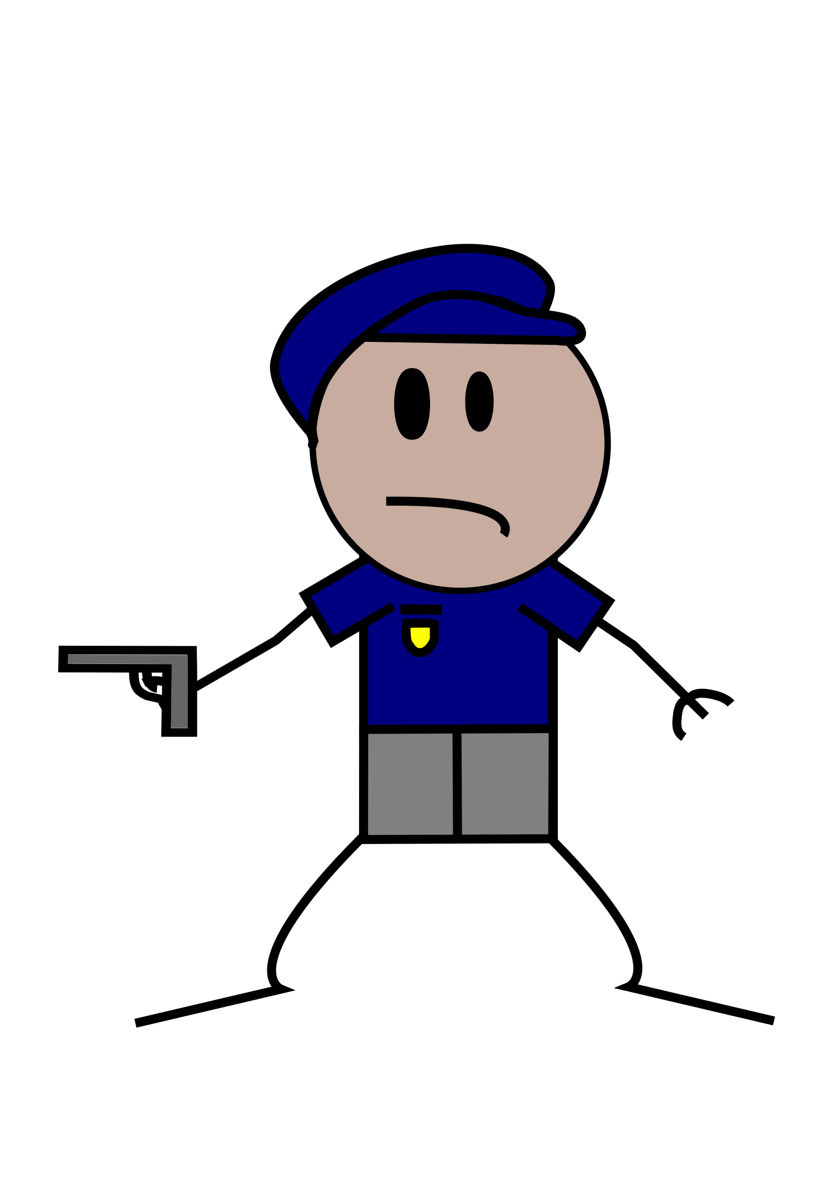 police clipart police man