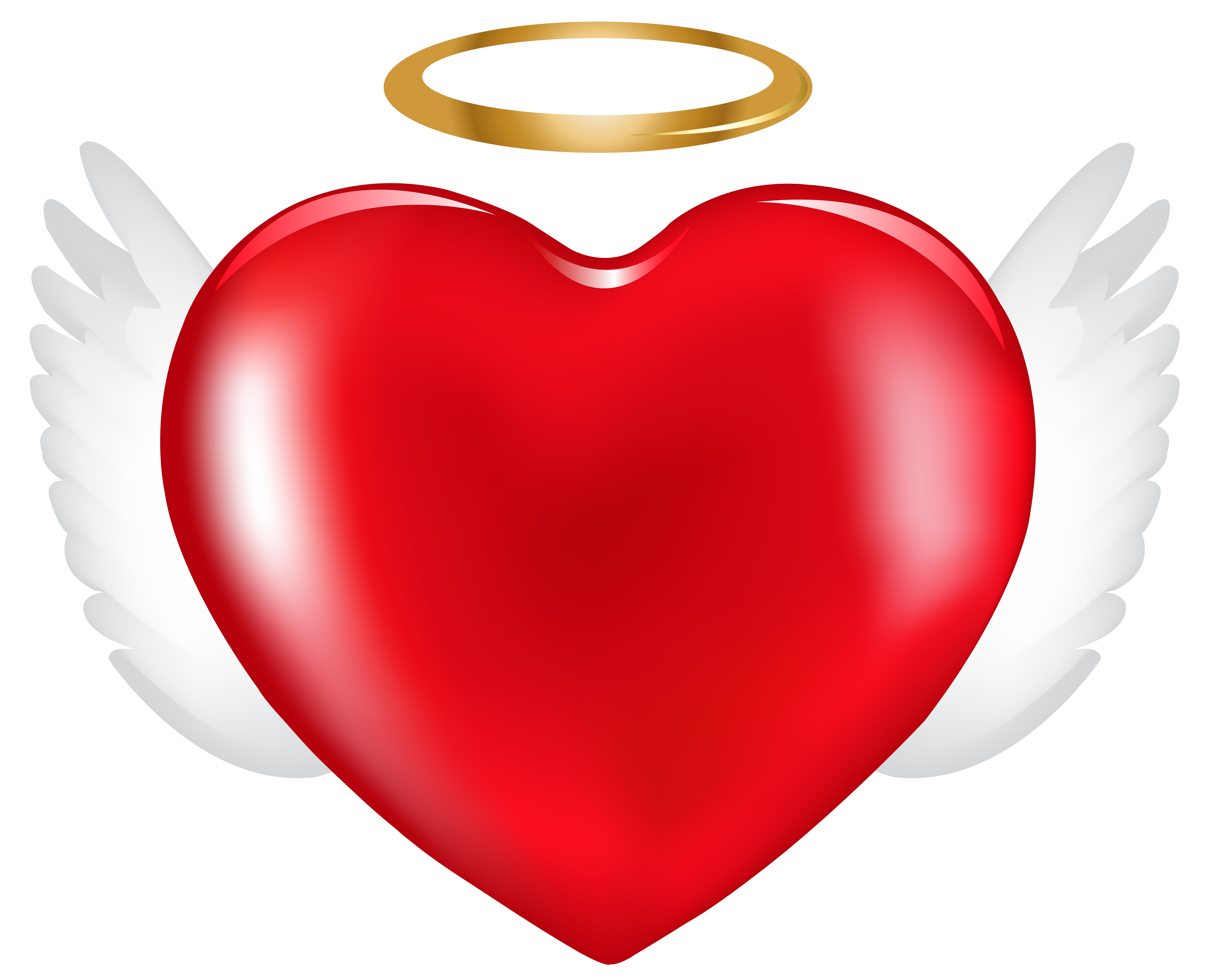 Valentine clipart note. Angel heart png clip