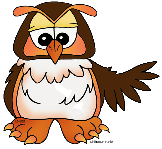 Free d animated for. Writer clipart owl