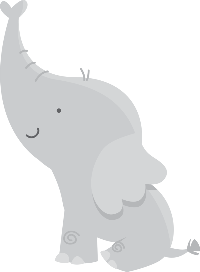 Clipart elephant aqua. Minus say hello munecos