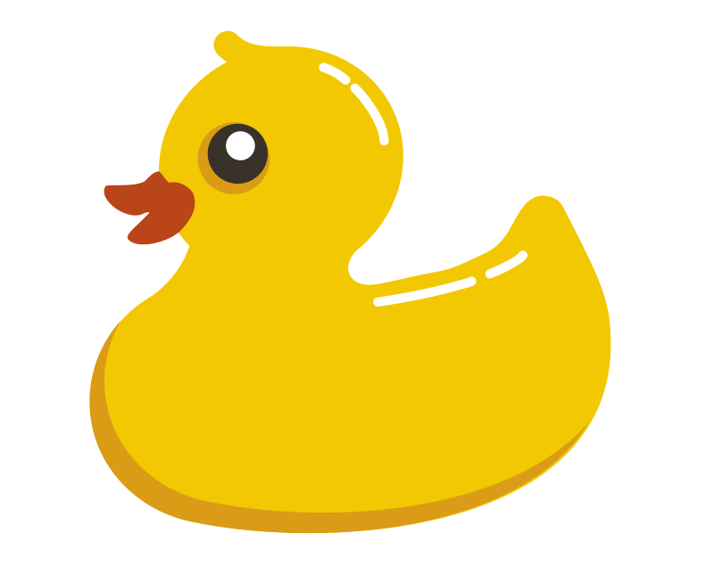 duckling clipart rubber ducky