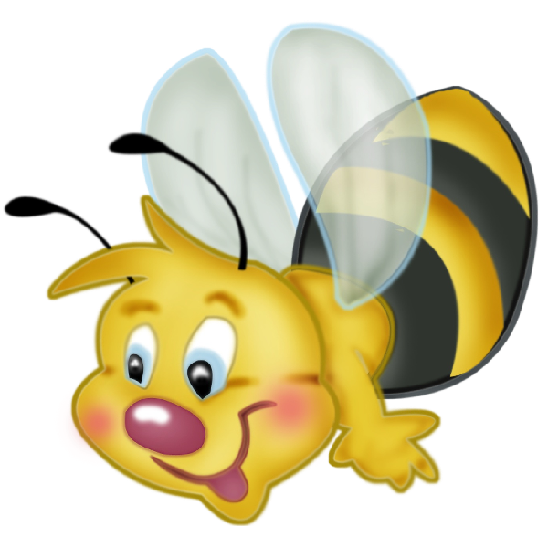 Clipart animals bee. Valentine love bees honey