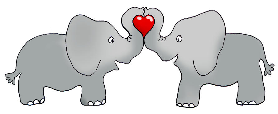 Valentine free valentines graphics. Frames clipart elephant