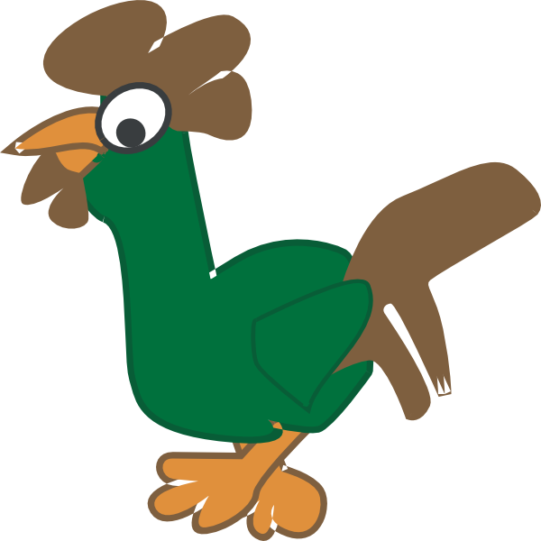 compass clipart rooster