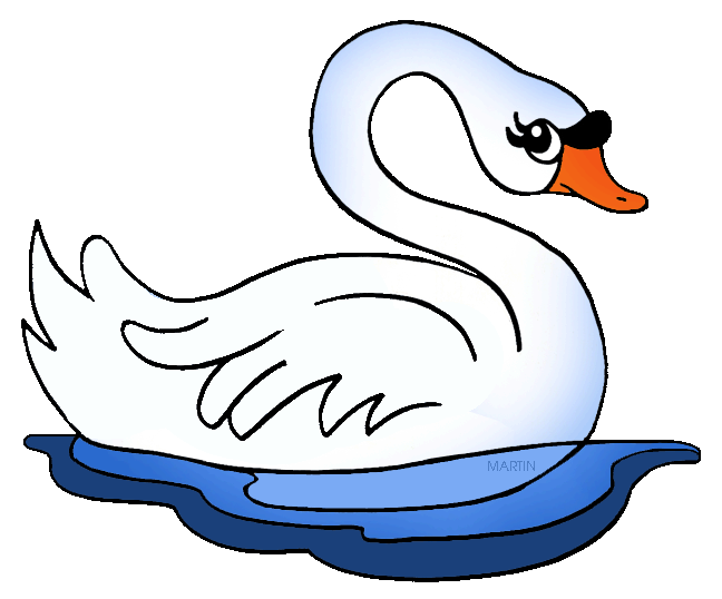 Animals clip art by. Wing clipart swan